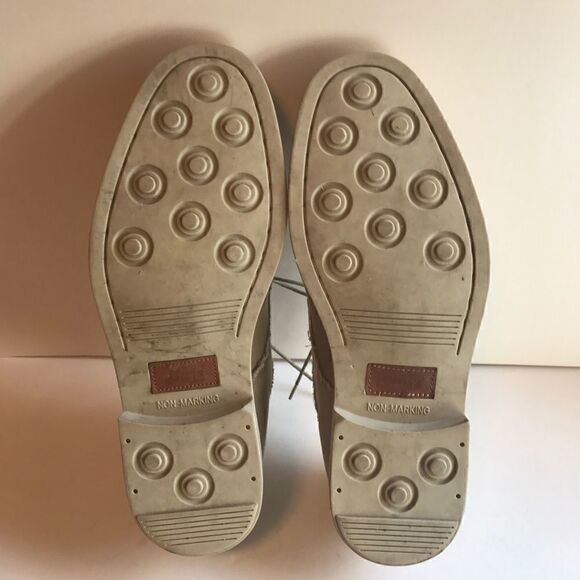 Men's Bass Buck Oxfords Size 11.5 In Tan - Picture 3 of 5